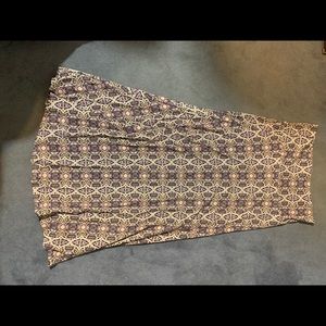 LulaRoe Maxi skirt